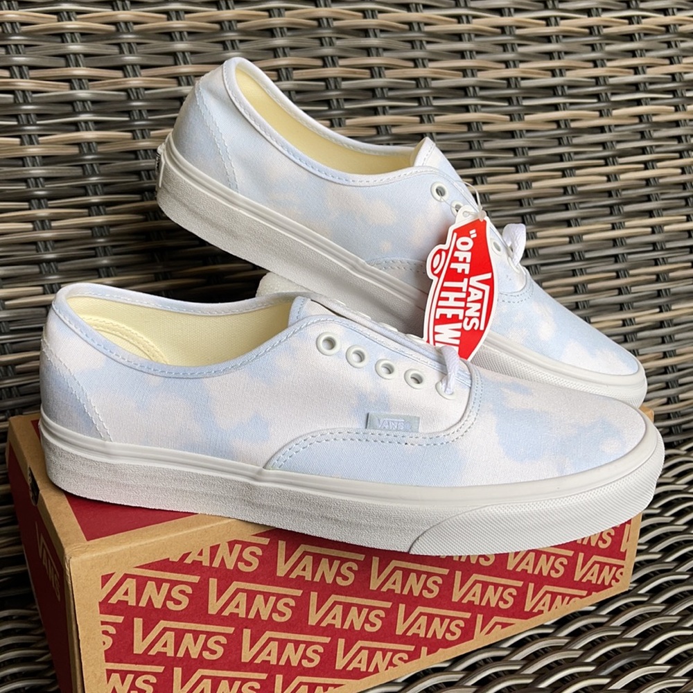 Vans Authentic Bleach Wash Ballad Blue MENS - Picture 6 of 16